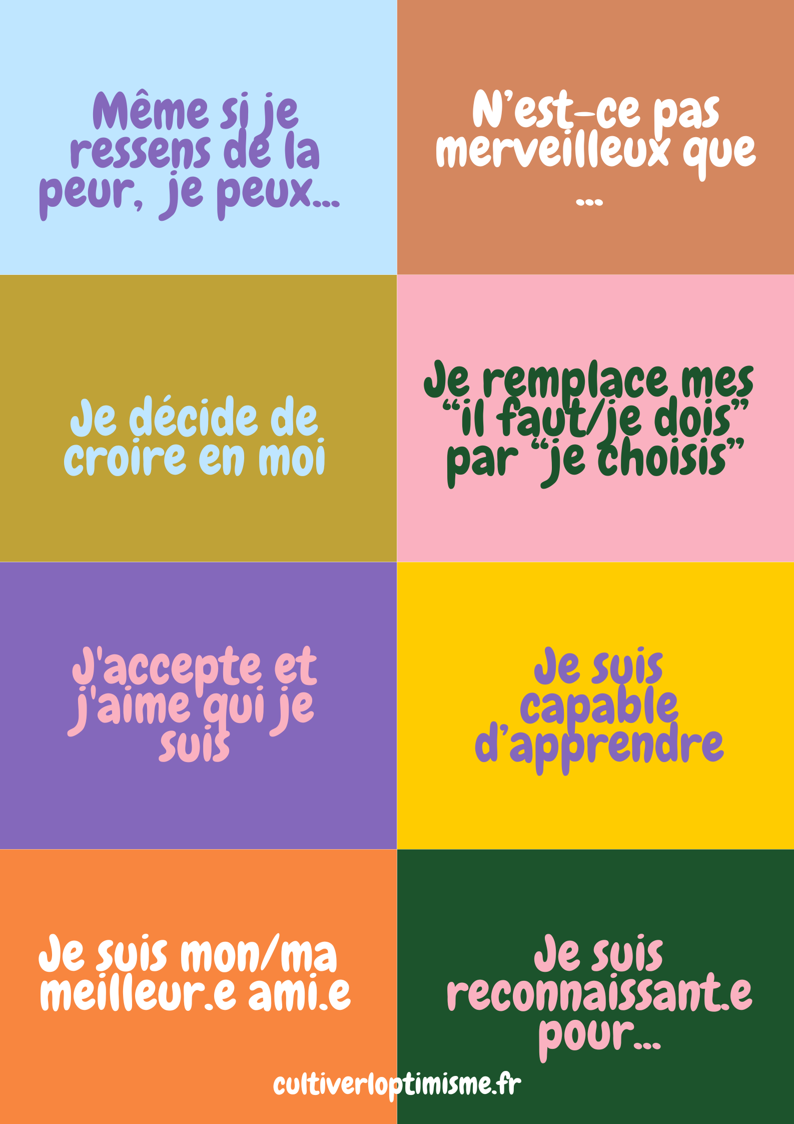 8 phrases/questions pour se motiver