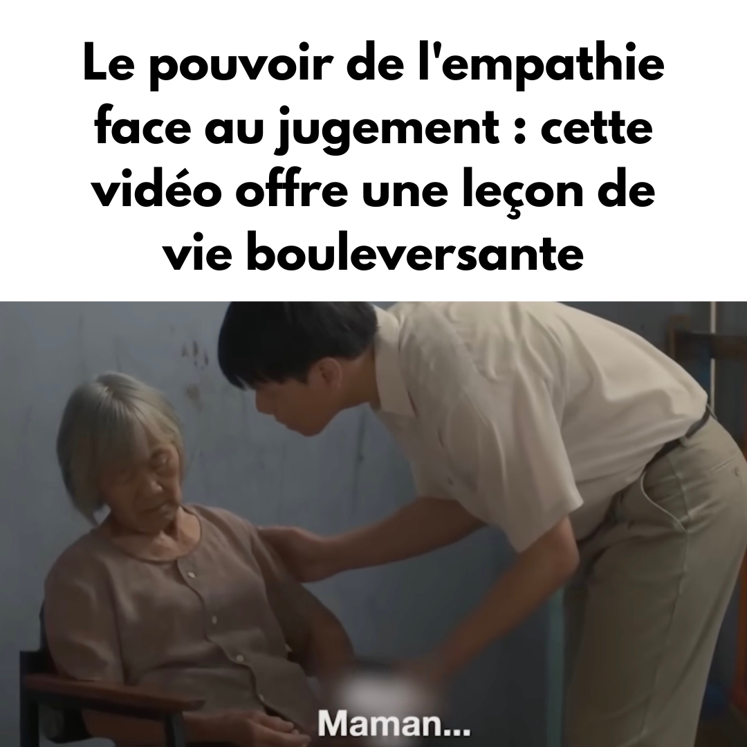 Le pouvoir de l’empathie face au jugement : Une leçon de vie inspirée par une publicité thaïlandais