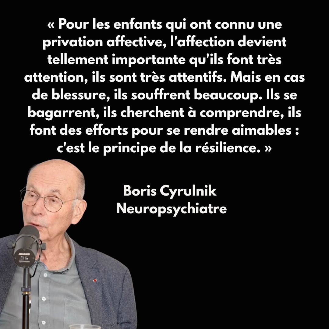 Trouver le sens de la vie et la force de la résilience : Rencontre avec Boris Cyrulnik